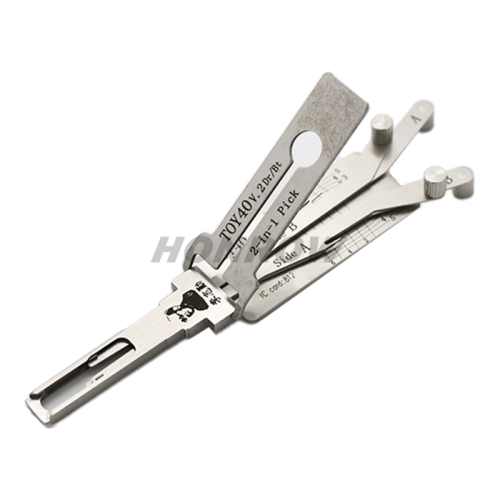Original Lishi Toy40 for Toyota lock pick and decoder  together 2 in 1 genuine with best quality