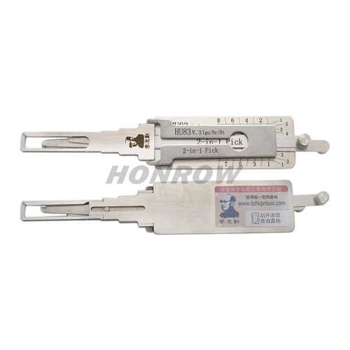 Original Lishi HU83 for Peuoget lock pick and decoder  together 2 in 1 genuine with best quality