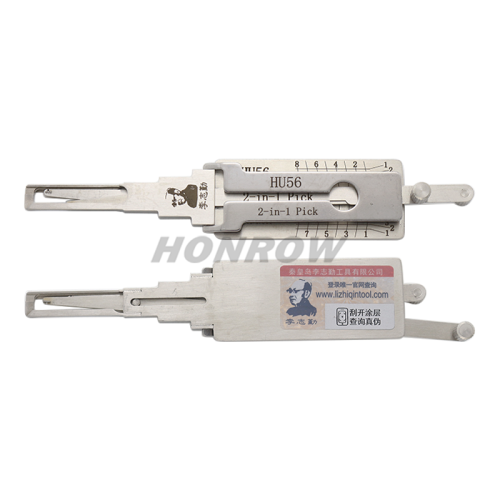 Original Lishi HU56 Old for Volvo lock pick and decoder  together  2 in 1 genuine with best quality