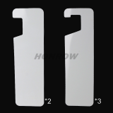 Nano Plastic Steel Doors Plastic-Steel Insert Sheet Locksmith Tools