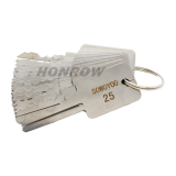 SOWOYOO Universal 48 In 1 Master Keys Set Power Key For Pad Lock Repairing Tools Locksmith Tools