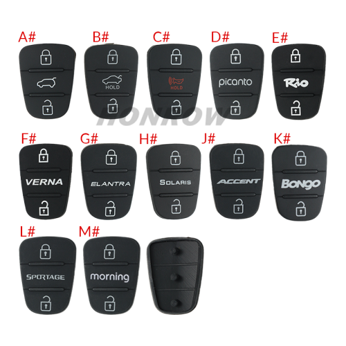For Hyundai 3 button key pad