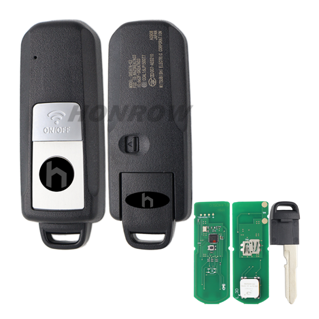 For Yamaha TMAX530 560 smart remote key with ID49 Chip 433MHz