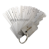 SOWOYOO Universal 48 In 1 Master Keys Set Power Key For Pad Lock Repairing Tools Locksmith Tools