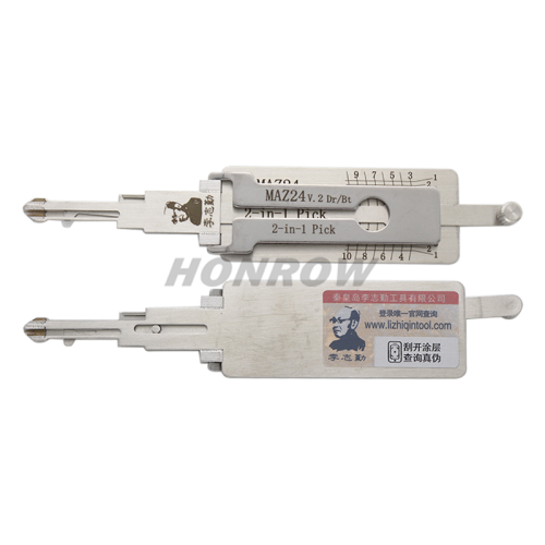 Original Lishi MAZ24 for Mazda lock pick and decoder  together 2 in 1 best quality tool