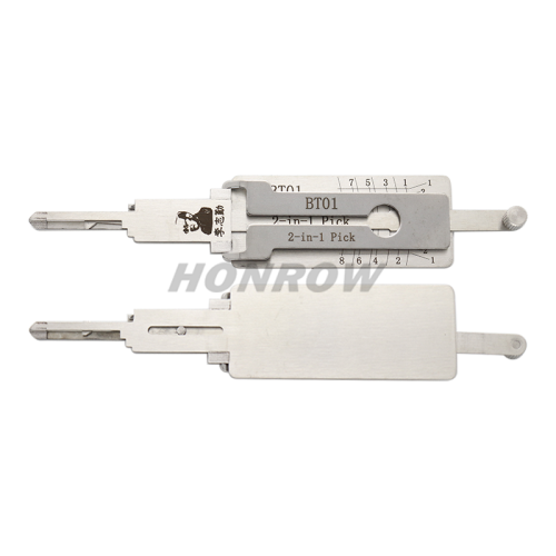Original Lishi BT01 2 in 1 lock pick and decoder  together with best quality