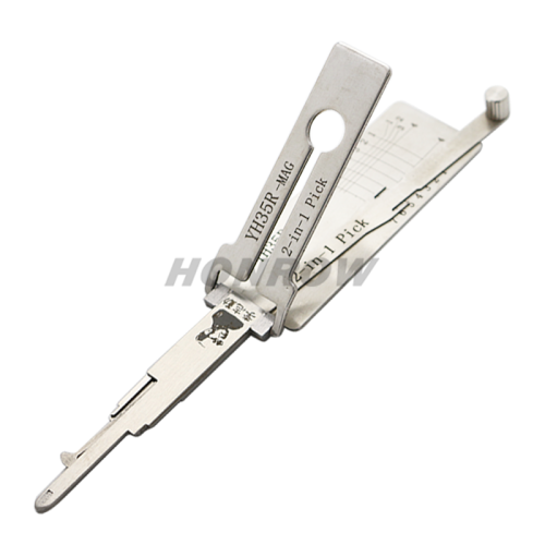 Original Lishi YH35R Opel lock pick and decoder  together  2 in 1 Ren Car genuine with best quality