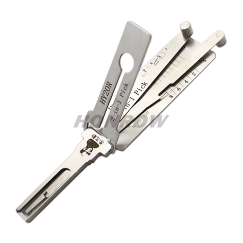 Original Lishi HY20R Korean for Hyudai lock pick and decoder  together 2 in 1 genuine with best quality