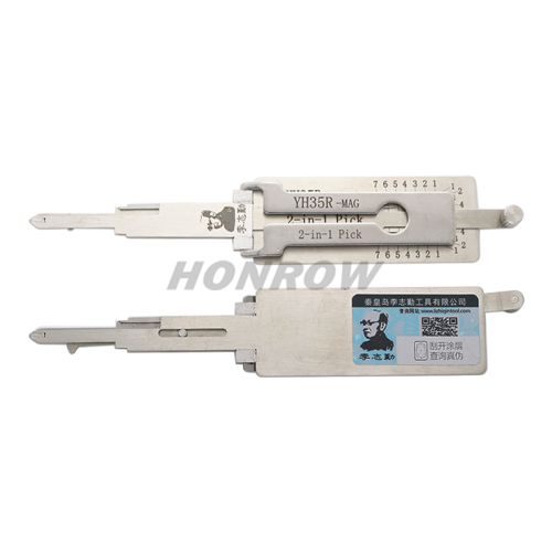 Original Lishi YH35R Opel lock pick and decoder  together  2 in 1 Ren Car genuine with best quality
