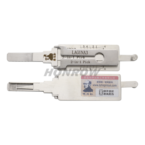 Original Lishi for LAGUNA Renault lock pick and decoder  together 2 in 1 genuine with best quality