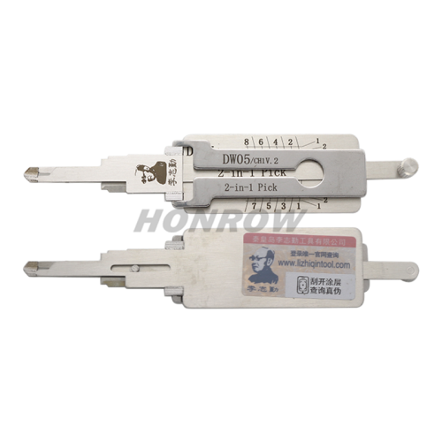Original Lishi CH1 for Chevrolet lock pick and decoder  together 2 in 1 genuine with best quality