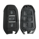 For Peugeot 3 button remote key blank with VA2 blade without logo.Please choose the button.