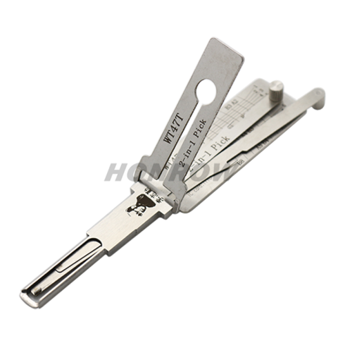 Original Lishi WT47T 2 in 1 lock pick and decoder  together with best quality