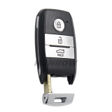 For Ki 3 button remote key blank