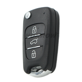 For Hyundai 3 button remote key blank with HY14 blade