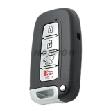 For hyundai 4 button remote key blank