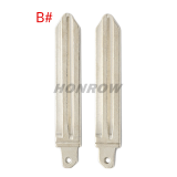 Key blade for Kia flip key shell