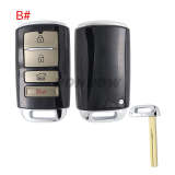 For Kia 3 /4 button remote key blank