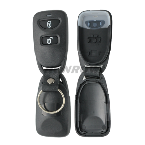 For Hyundai Tucson 2/2+1/3/3+1  Button remote key blank Without Logo