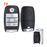 For Kia 3/2+1/4/5/5+1 button smart remote key blank,please choose the key type.