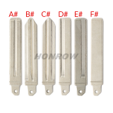 Key blade for Kia flip key shell