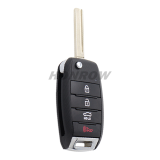 For KIA 3+1 button remote key blank please choose the key blade