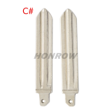 Key blade for Kia flip key shell