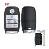 For Kia 3/2+1/4/5/5+1 button smart remote key blank without logo,please choose the key type.