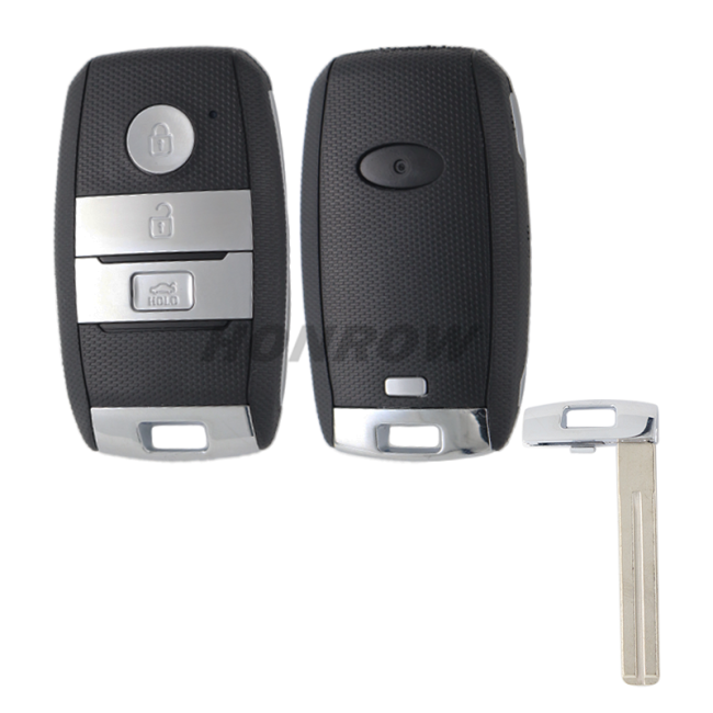 For Ki 3 button remote key blank
