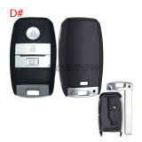 For KIA 3/2+1button remote key blank without logo
