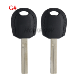 For Kia transponder key blank (can put TPX chip inside)