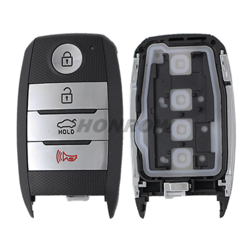 For Kia 3/3+1 button smart remote key blank without logo