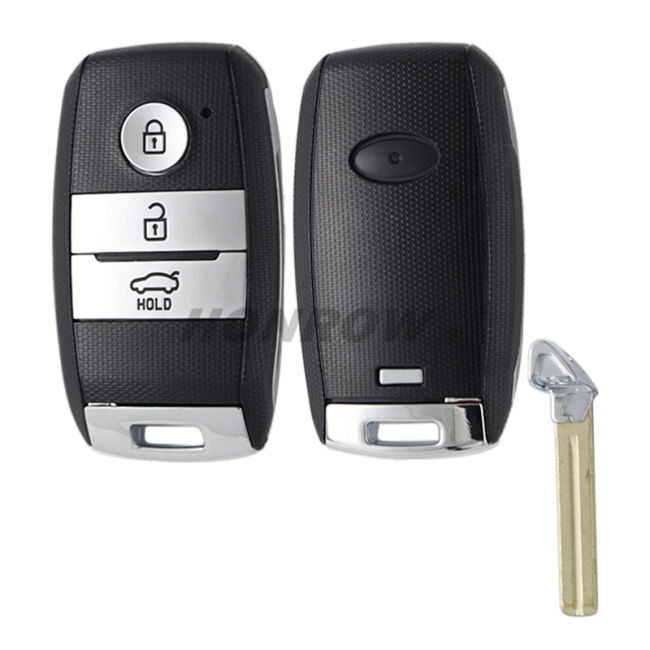 For Ki 3 button remote key blank