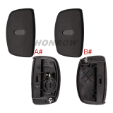 For Kia 3/3+1/4  button smart  remote key blank without battery holder without logo