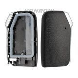 For Kia 3/3+1/4  button smart  remote key blank with battery holder without logo