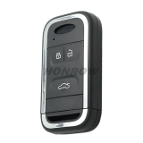 For Chery 3 button smart key with key blade