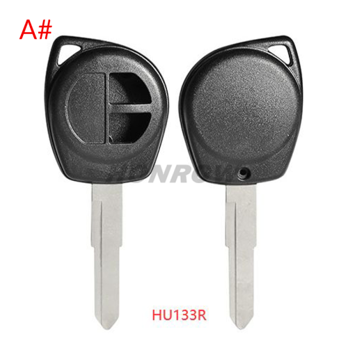 For Suzuki 2 button remote key blank