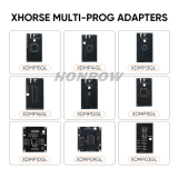 2025 Newest Xhorse Multi Prog Adapters for EEPROM and FLASH 9pcs/set Package includes: 1pc x XDMP03GL 1pc x XDMP09GL 1pc x XDMP10GL 1pc x XDMP11GL 1pc x XDMP12GL 1pc x XDMP13GL 1pc x XDMP14GL 1pc x XDMP15GL 1pc x XDMP16GL
