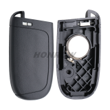 For Chrysler 3 /4 button flip remote key shell with Key Blade