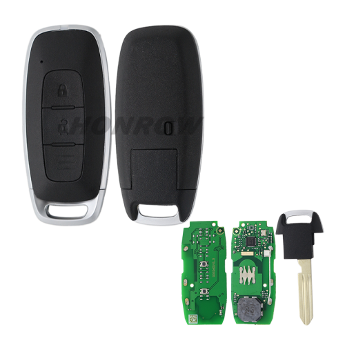 For Nissan 2 button  smart remote key with 315mhz FCCID: KR5TXPZ2 S180146104 Part Numnber : 285E3-5MR0B