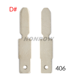 For Peugeot key blade 