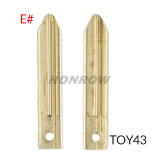 For Peugeot key blade 