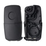 KYDZ For VW Amarok Transporters MQB 2 button flip remote key with ID48 chip-434mhz ASK model P/N: 5K0837202BH 5K0837202DH