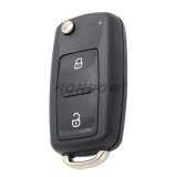 KYDZ For VW Amarok Transporters MQB 2 button flip remote key with ID48 chip-434mhz ASK model P/N: 5K0837202BH 5K0837202DH