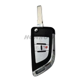 For VW 4 button modified Filp Folding Remote Key Shell HU162 HU66