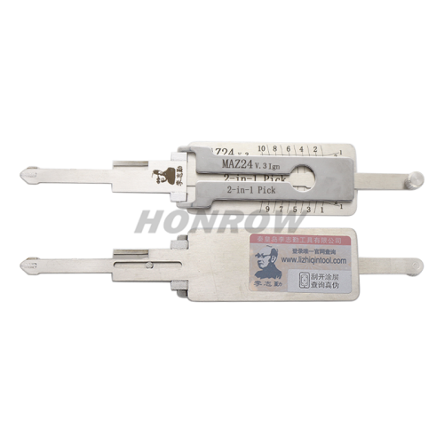 Original Lishi For MAZ24 V3.1 Ign 2 in 1 decoder and lockpick only for ignition lock
