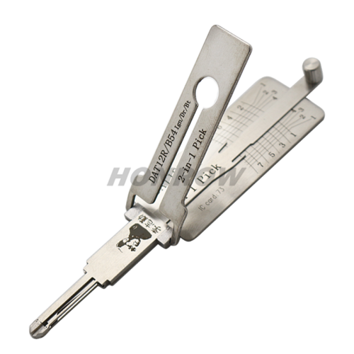 Original Lishi For DAT12R 2 in 1 lockpick and decoder genuine