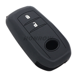 For Toyota 2 button key silicon case black color  (MOQ: 5PCS)