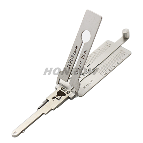 Original Lishi For ICF03 2 in 1 lockpick and decoder genuine