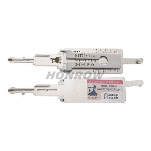 Original Lishi For MIT11 2 in 1 decoder and lockpick only for ignition lock